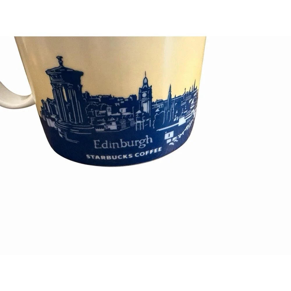Starbucks Edinburgh Scotland Icon Mug 2009 Rare Original Version